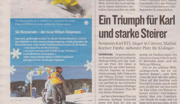 Kleine Zeitung, 23.12.2011