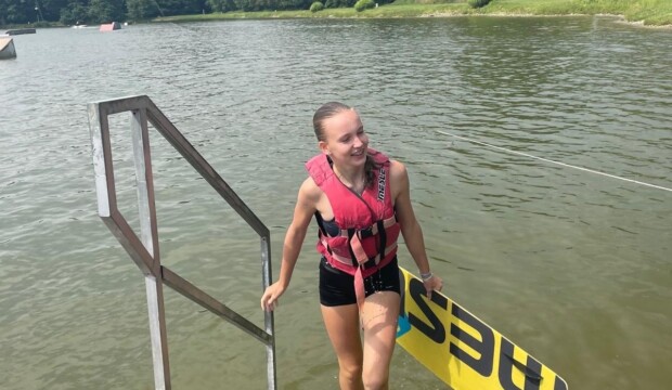 Wakeboarden am Planksee